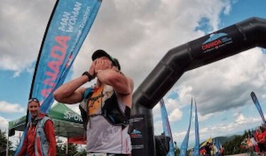 Epic win for Chris Stirling at CanadaMan Xtreme Triathlon