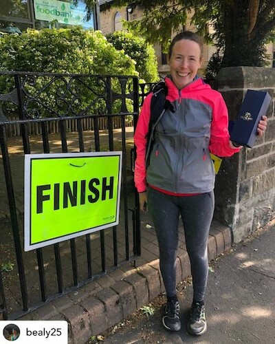 Mountain Fuel - Becky Beale is first lady at West Highland Way photo