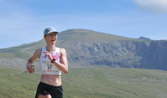 Sara Willhoit comes 2nd place at Snowdon International Mountain Race